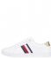 Tommy Hilfiger  Th Corporate Cupsole White (YBR)