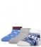 Tommy Hilfiger  Baby Sock 3P Stars and Stripes Giftbox Blue combo (003)