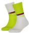 Tommy Hilfiger  Kids Seasonal Sock 2P Sport Tommy Lime (003)