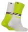Tommy Hilfiger  Kids Seasonal Sock 2P Sport Tommy Lime (003)