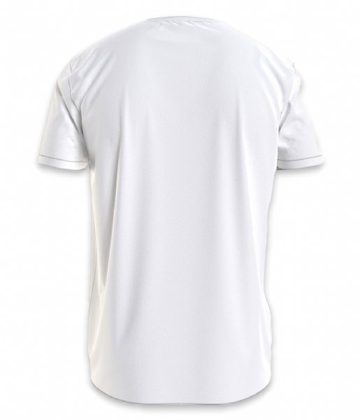 Tommy Hilfiger  Cn Short Sleeve Tee Logo White (YBR)