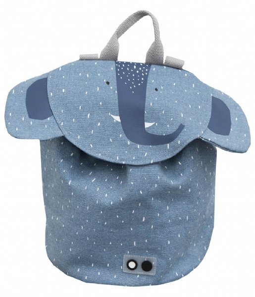 Trixie  Backpack mini Mrs. Elephant Blauw
