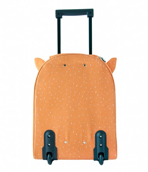 Trixie Handbagageväskor Travel Trolley Mr. Fox Oranje