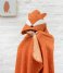 Trixie  Hooded towel , 75x75cm - Mr. Fox Orange