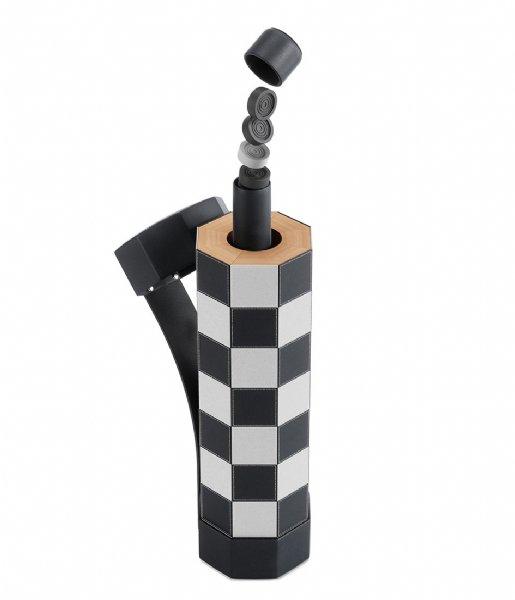 Umbra  Rolz Chess/Checkers Set Black (040)