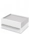 Umbra Förvaringskorg Stowit Storage Box White Nikkel (670)
