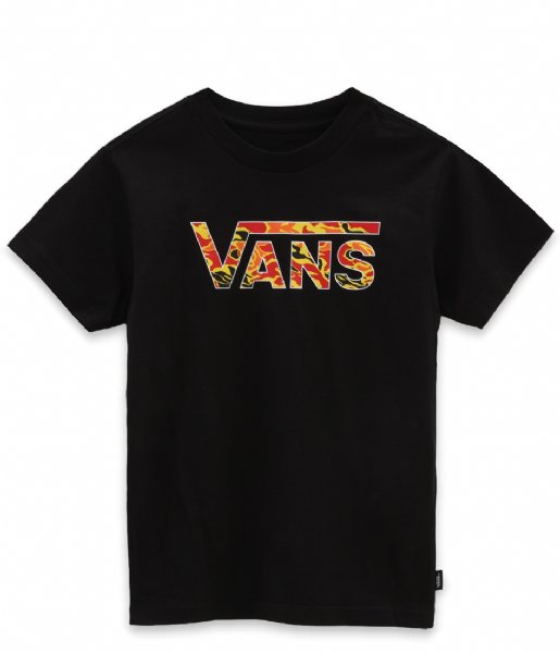 Vans  By Vans Classic Logo Fill Kids Black Flame Camo