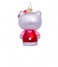 Vondels  Ornament glass Hello Kitty pantsuit H9cm box Pink