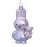 Vondels  Ornament Glass Nijntje Miffy Baby Blue With Bear 11 cm Baby Blue