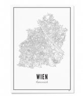 Wijck Wenen Vienna City Prints Black White