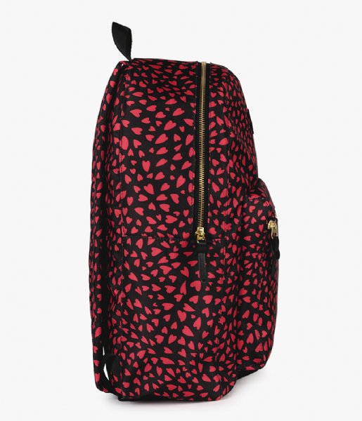 Wouf  Hearts Backpack Red